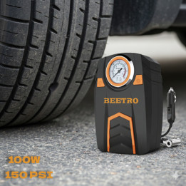 Compresseur d'Air Portable "Beetro" – 100W 150 PSI