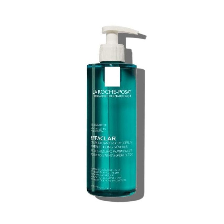 La Roche-Posay Effaclar Gel Purifiant Micro-Peeling 400 ml – Livraison 69 wilayas – Paiement CIB, Dahabia ou à la livraison
