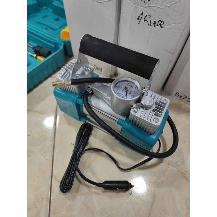 Compresseur d'Air "X-Top" 110 PSI – Avec Mallette d'Accessoires