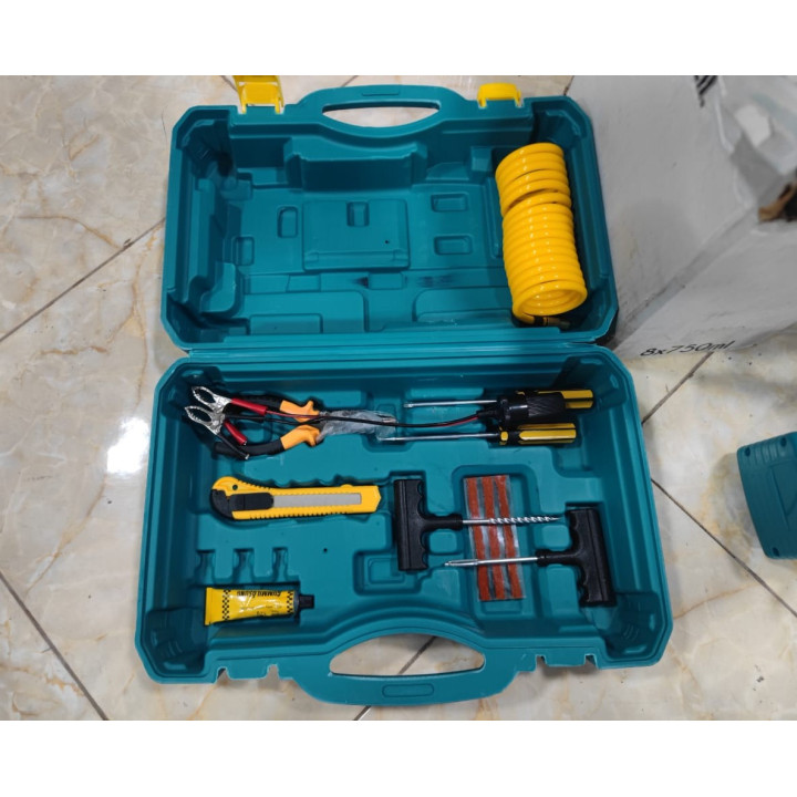 Compresseur d'Air "X-Top" 110 PSI – Avec Mallette d'Accessoires