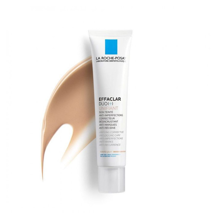 La Roche-Posay Effaclar Duo +M Unifiant Teinte Light 40 ml Livraison 69 wilayas Paiement sécurisé