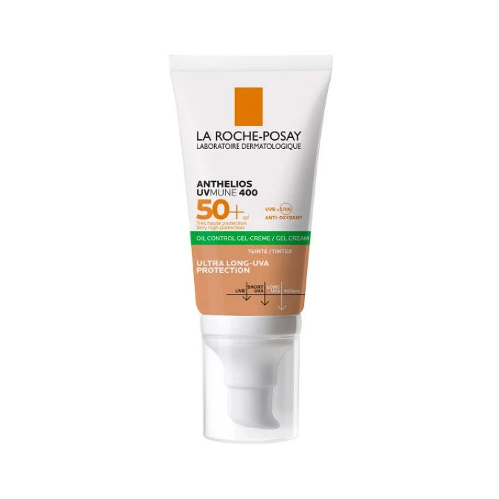 La Roche-Posay Anthelios UVMune 400 Oil Control Gel-Crème SPF 50+ Teinté 50ml 