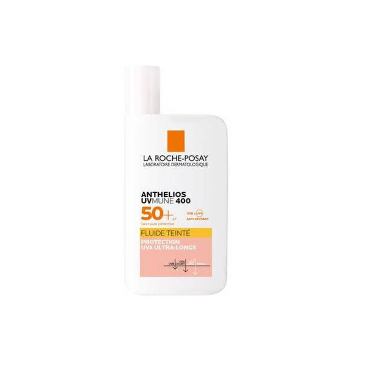 La Roche-Posay Anthelios UVMune 400 Fluide Teinté SPF 50+ 50ml – Livraison 69 wilayas – Paiement CIB, Dahabia ou à la livraison