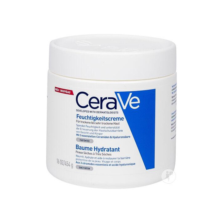 CeraVe Baume Hydratant Peaux Sèches à Très Sèches 454g – Livraison 69 wilayas – Paiement CIB, Dahabia ou à la livraison