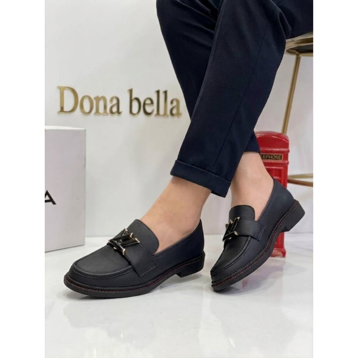 Mocassin Femme Simili Cuir Détail Bijou Pointures 36 à 41 – Livraison 69 wilayas – Paiement CIB, Dahabia ou à la livraison