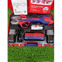 Sécateur Électrique Sans Fil EMTOP Brushless 2 Batteries et Accessoires