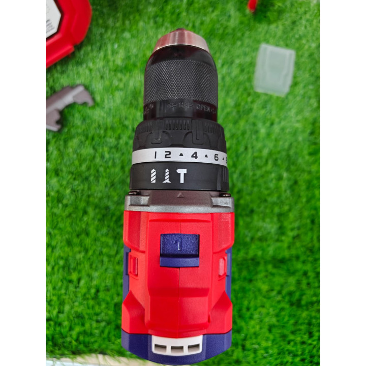 مثقاب دقاق لاسلكي EMTOP Brushless 20V 96 نيوتن.متر — بطارية 4.0Ah — توصيل 69 ولاية