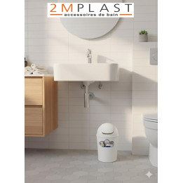 Corbeille 2MPLAST – Design pratique pour salle de bain | Bifih Algérie