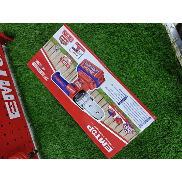 ماكينة لحام الأنابيب البلاستيكية لاسلكية 20 فولت إم توب – 0-320 درجة مئوية