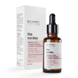 Bionnex The Nordea Vitamin C 15% Ferulic Acid Arbutin Burdock Serum 30 ml – Livraison 69 wilayas