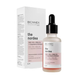 Bionnex The Nordea AHA 10% BHA 2% Lingonberry Exfoliant 30 ml – Livraison 69 wilayas