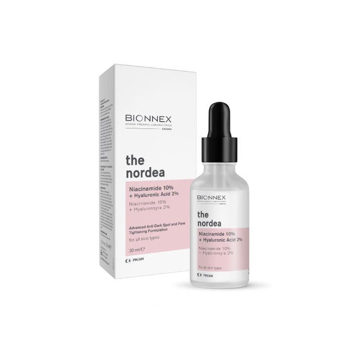 Bionnex The Nordea Niacinamide 10% + Hyaluronic Acid 2% Sérum 30 ml – Livraison 69 wilayas