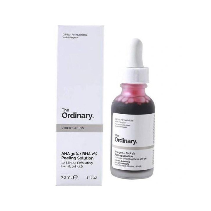The Ordinary AHA 30% + BHA 2% Peeling Solution 30ml – Livraison 69 wilayas – Paiement CIB, Dahabia ou à la livraison