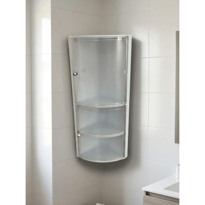 Armoire d'Angle Murale 2 Portes Plexiglas – Livraison 69 wilayas – Paiement CIB, Dahabia ou à la livraison