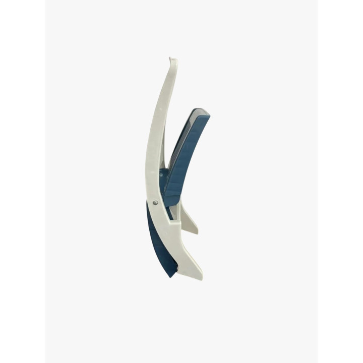 Chaise Pliante Plastique Bicolore Blanc et Bleu – Livraison 69 wilayas – Paiement CIB, Dahabia ou à la livraison