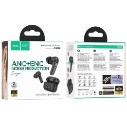 Hoco EQ22 Singer Écouteurs Sans Fil TWS Bluetooth 5.4 ANC ENC – Livraison 69 wilayas – Paiement CIB, Dahabia ou à la livraison