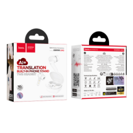 Hoco EQ100 Écouteurs Sans Fil Bluetooth 5.4 Traduction IA 134 Langues –  Paiement CIB, Dahabia ou à la livraison.