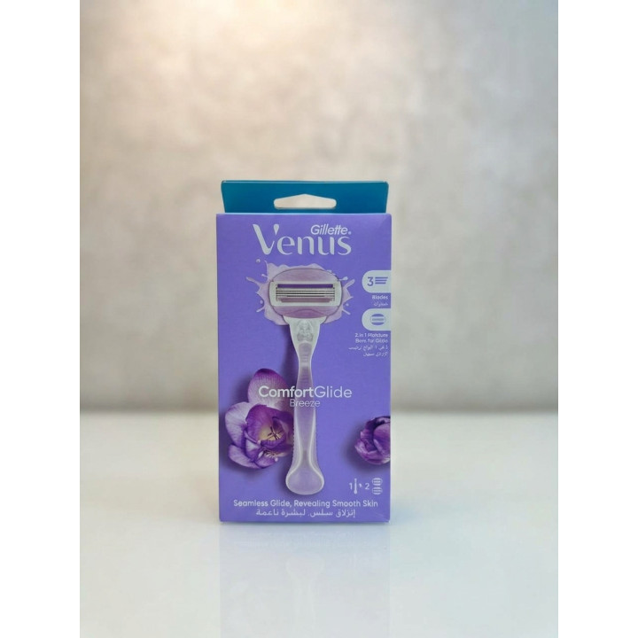 Gillette Venus Rasoir ComfortGlide Breeze + 2 Recharges – Livraison 69 wilayas – Paiement CIB, Dahabia ou à la livraison.