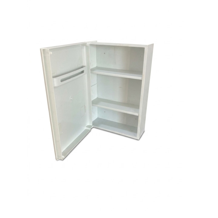 Armoire de Salle de Bain 1 Porte avec Miroir – Boîte à Pharmacie Murale – Livraison 69 wilayas – Paiement CIB, Dahabia ou COD