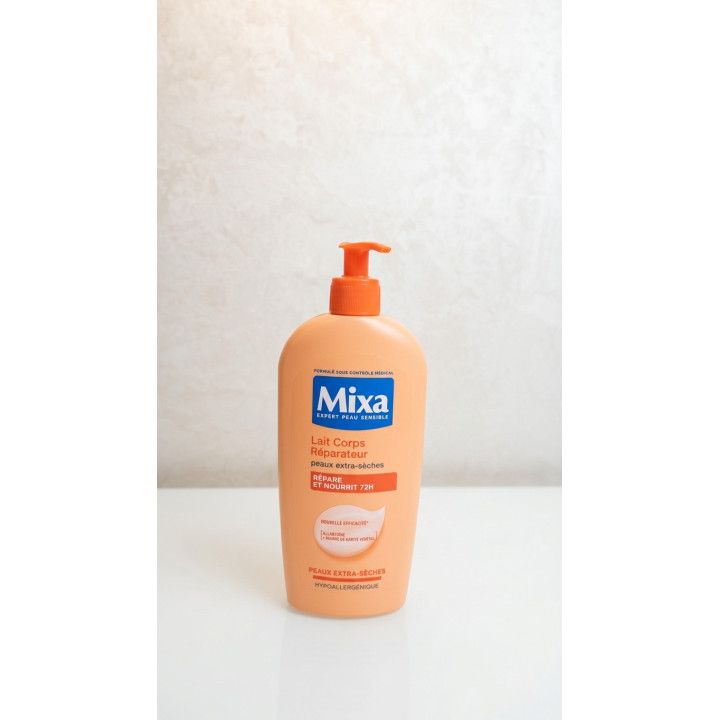 Mixa Lait Corps Réparateur Peaux Extra-Sèches 400ml – Livraison 69 wilayas – Paiement CIB, Dahabia ou à la livraison