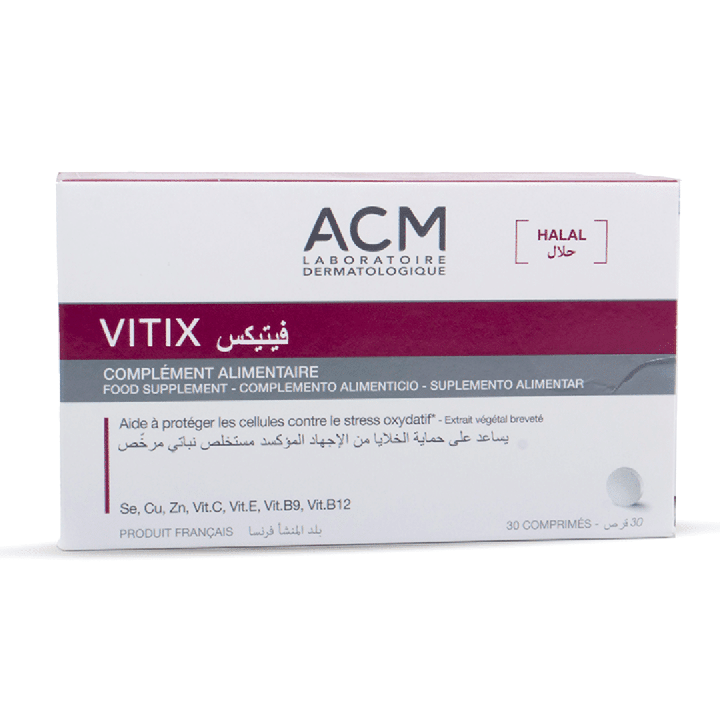 فيتيكس ACM – مكمل غذائي مضاد للأكسدة – 30 قرصًا
