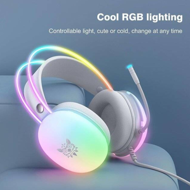 Casque Gaming ONIKUMA X25 – Micro Antibruit et Éclairage LED