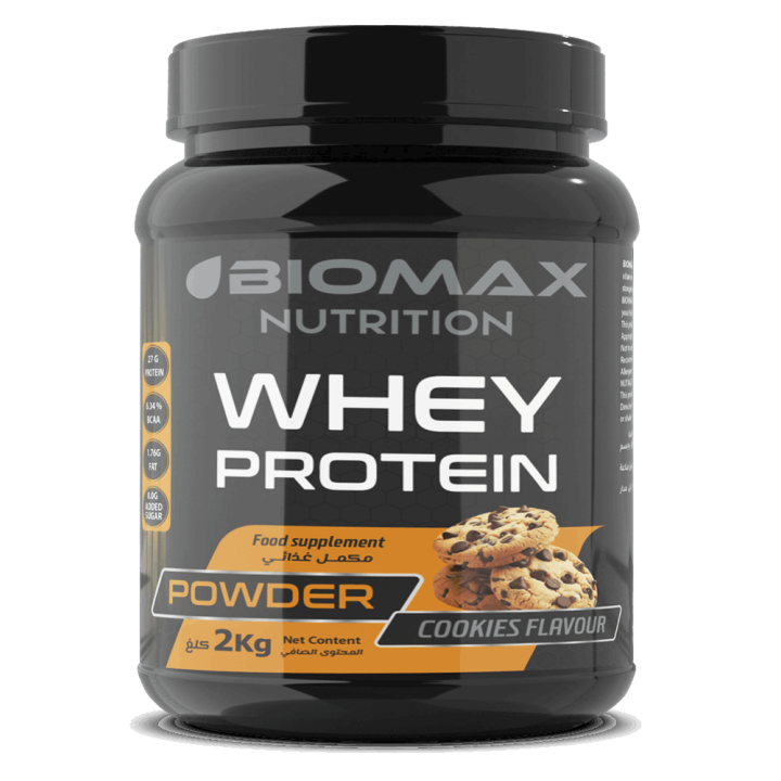 Biomax Whey Protein 80% – 1 KG Chocolat – Livraison 69 wilayas – Paiement CIB, Dahabia ou à la livraison